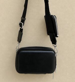 Sacoche Bandoulière Rigide avec Mini-Pochette Amovible