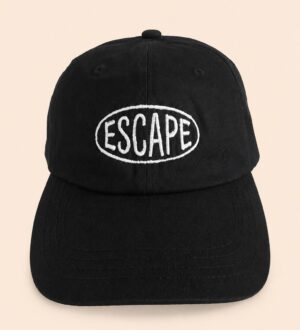 Casquette Escape brodée en coton